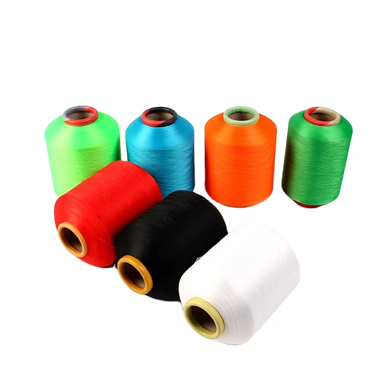 SCY colors spandex covered yarn with factory price spandex covered polyester yarn