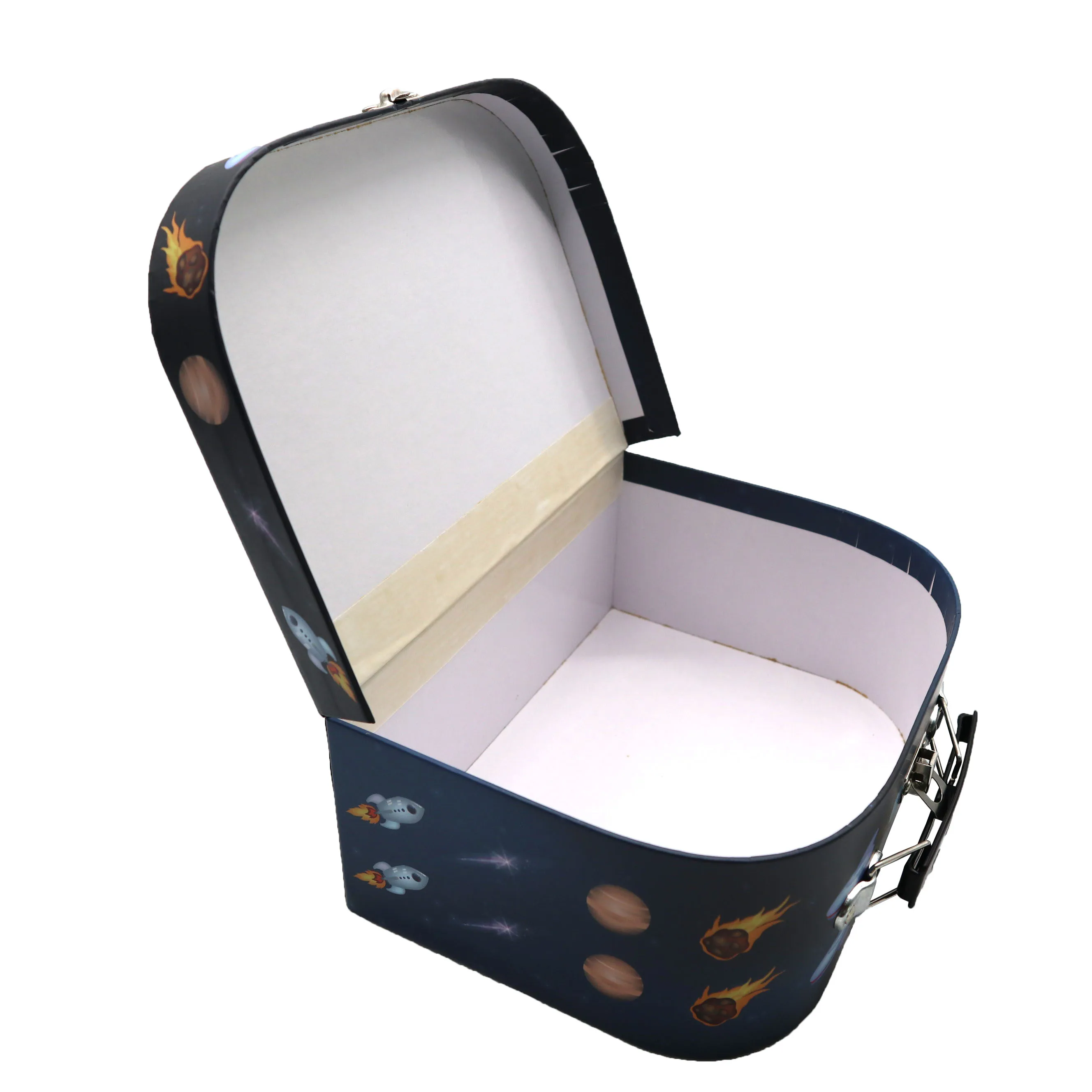 Cardboard Luggage Doll Suitcase Baby Gift Clothes Apparel Paper Box