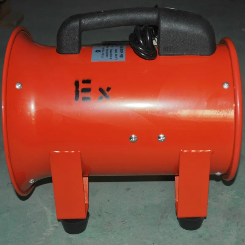 IMPA 591417  8 Inch Anti-Explosion Mobile Exhaust Fan Industrial Painting Ventilation Equipment Portable Axial Flow Fan