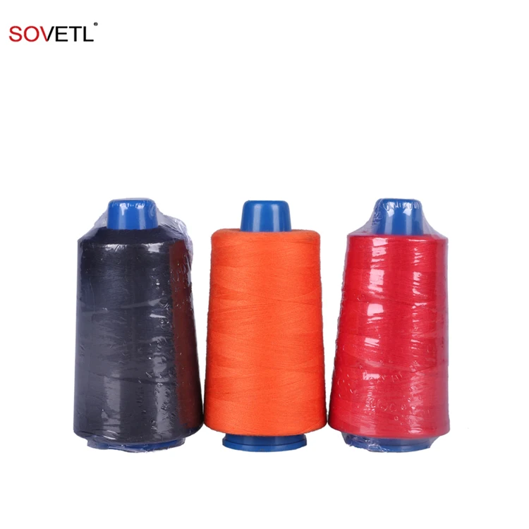 Meta Aramid Thread Colorful Temperature Resistant Nomexs Fireproof Flame Retardant Fire Resistant FR Meta Aramid Sewing Thread