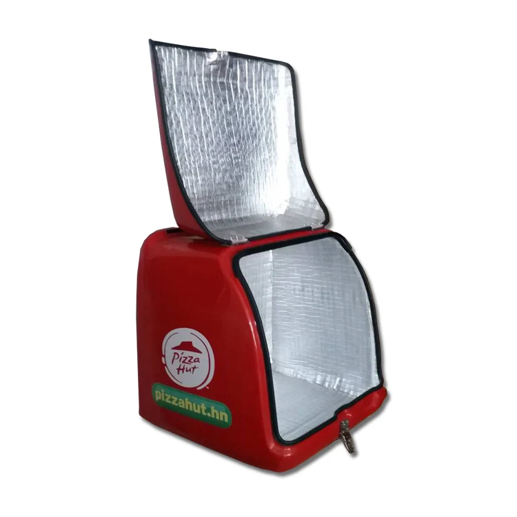 
Pizza motorcycle Boxes with Removable Shelf for Keep Food Warm and Drink cool Model NO.JYB-05 
