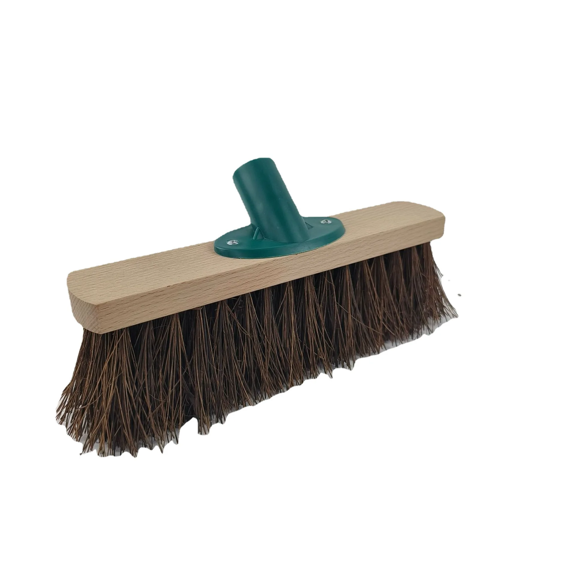 Цементный пол дезактивации Моха с несколькими спецификациями очищающая длинная деревянная ручка коричневая щетка