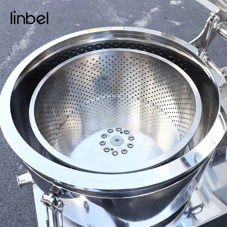 Linbel SZ-600 низкотемпературная центрифуга из нержавеющей стали для конопляного масла