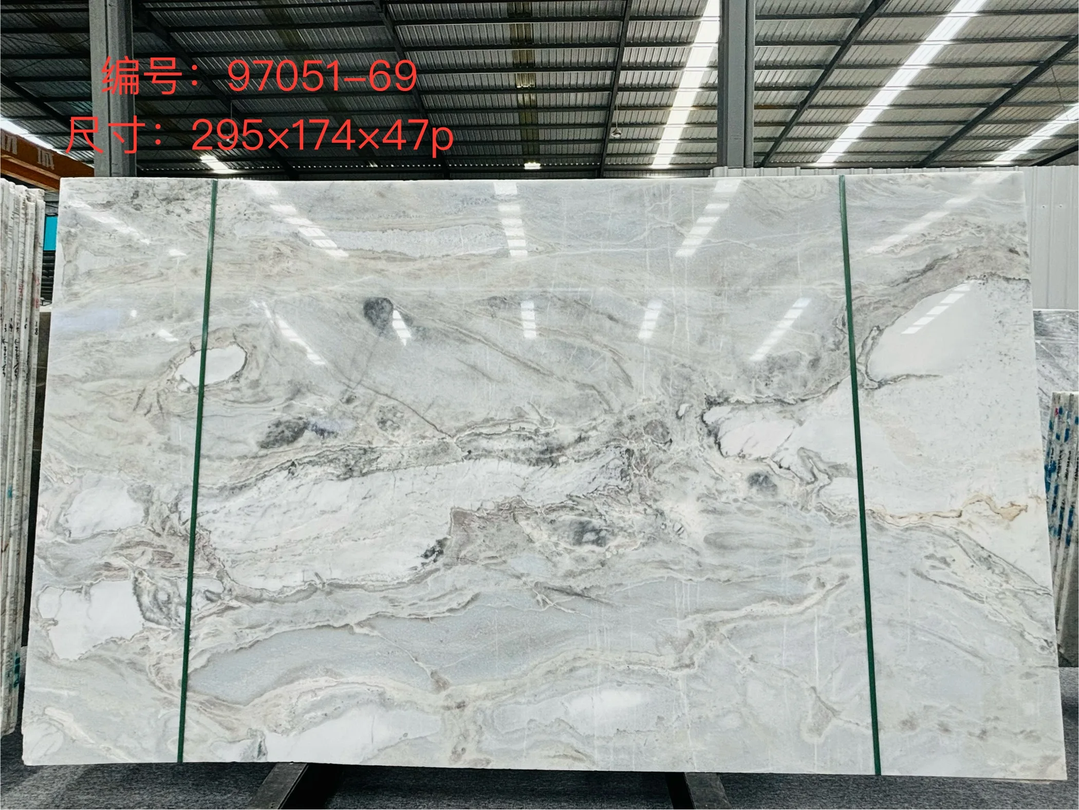 Customizable Size Non-slip Polished Blue Marble Wall Panels for Dining Table Wall Floor Decoration