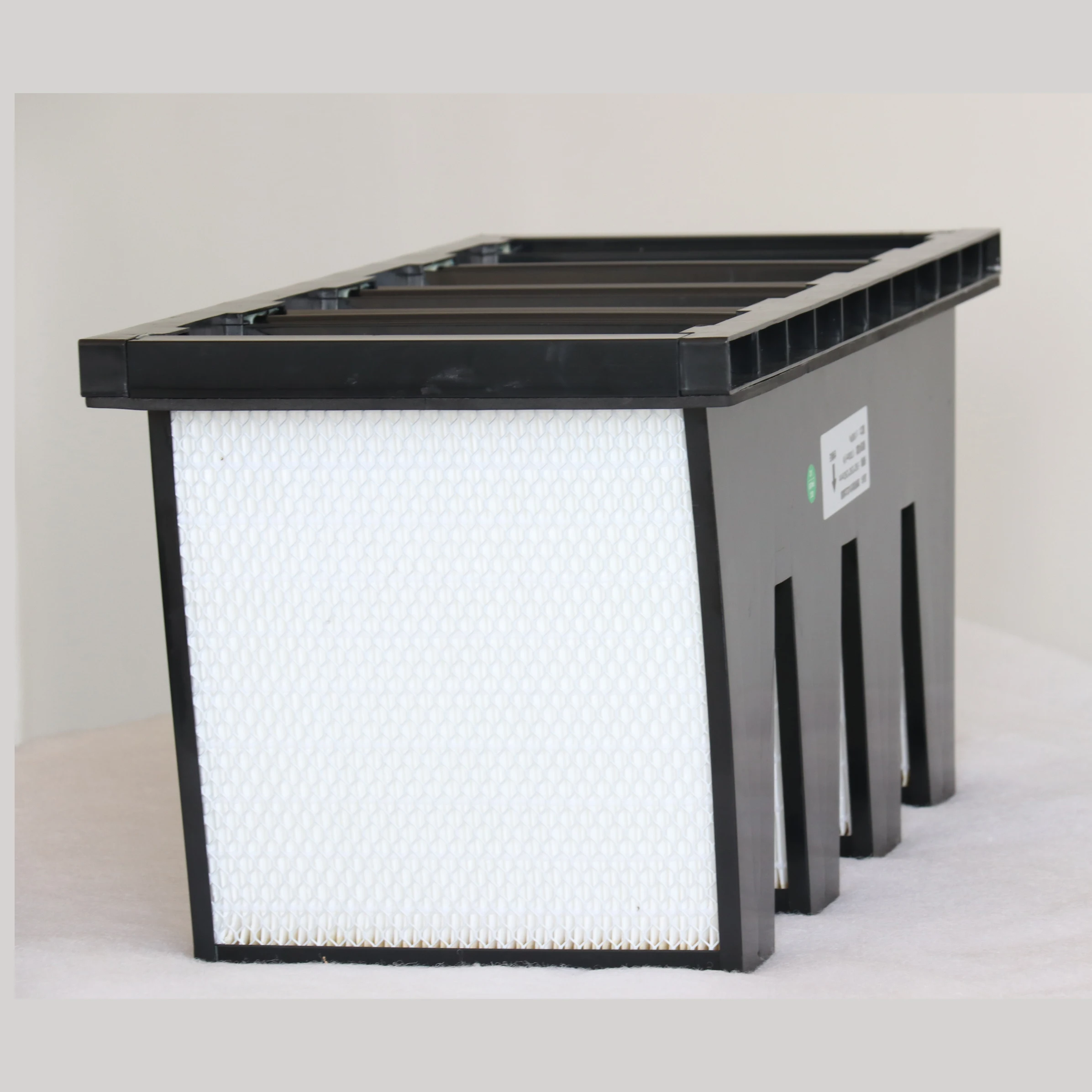 Прямые продажи с завода, пластиковая рамка, мини-складка, стекловолокно, медиа фильтр HEPA Box