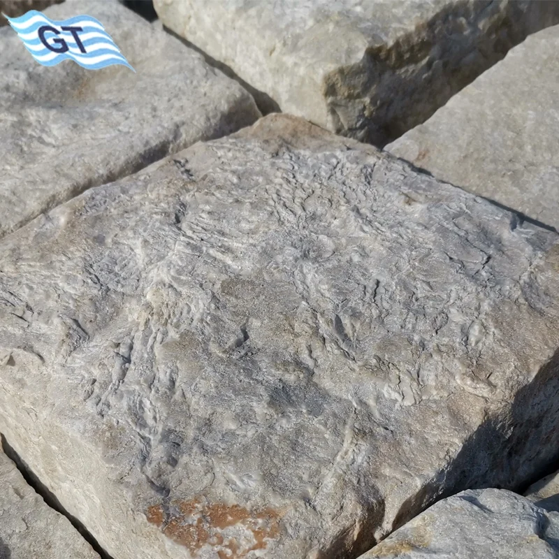 silex lining blocks installed in ball mill machine cut