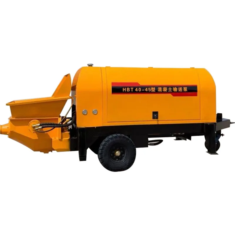 Rubber Hose Concrete Pump Machine Price 30M Vertical Delivery Concrete Pump Machine Small
