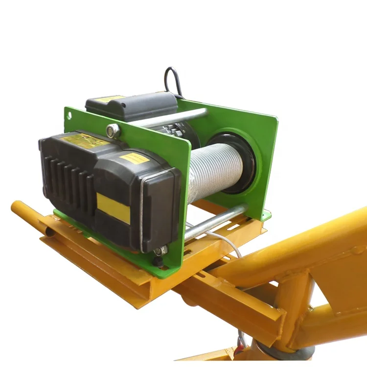 Низкий зазор немецкий качественный привод Одиночная балка Электрический подъемник двойной вентилятор