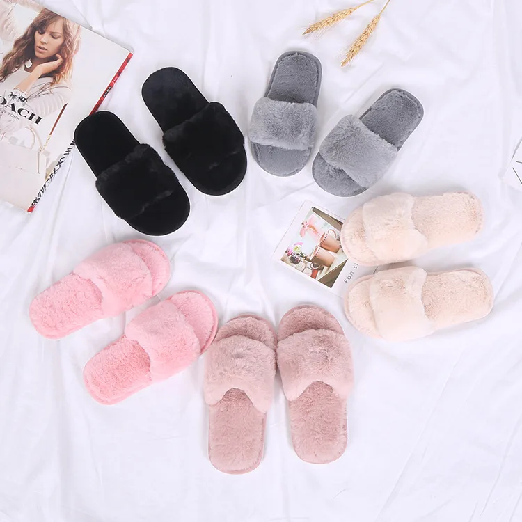 Лидер продаж, новый дизайн, осень и зима, модные детские тапочки с открытым носком, домашние тапочки для пола, Детские хлопковые тапочки