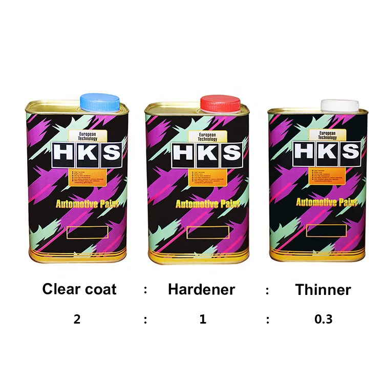 
High Performance Best Price Car Refinish Paint Car Paint Fast Automotive Hardener Car Lacquer Hardner 