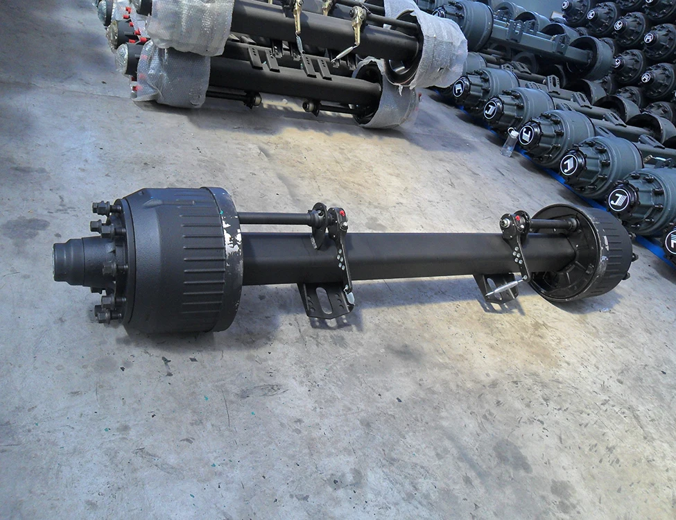 China Trailer Parts Manufacture 12ton German Type Axle For Semi-trailer