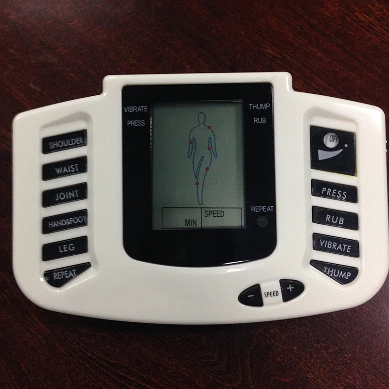 Electrified Pressure Point Therapy Tens Muscle Relax Acupuncture Therapy Pads Machine Pulse Vibration Foot Spa Massager