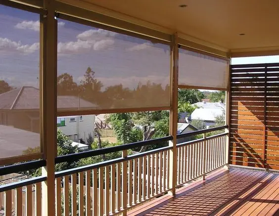 Fabric Solar solar external blinds solar screens blinds outdoor power roller blinds patio sunshade outdoor shade