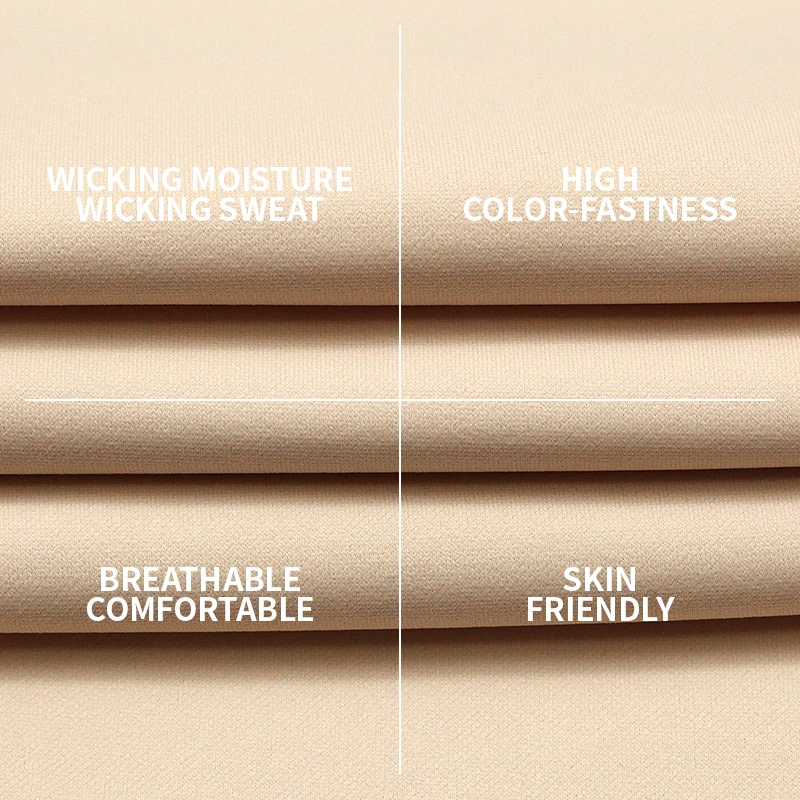 A3491 Heavyweight 310g nylon and elastane cycling panties sun-protective spandex fabric for gym clothing