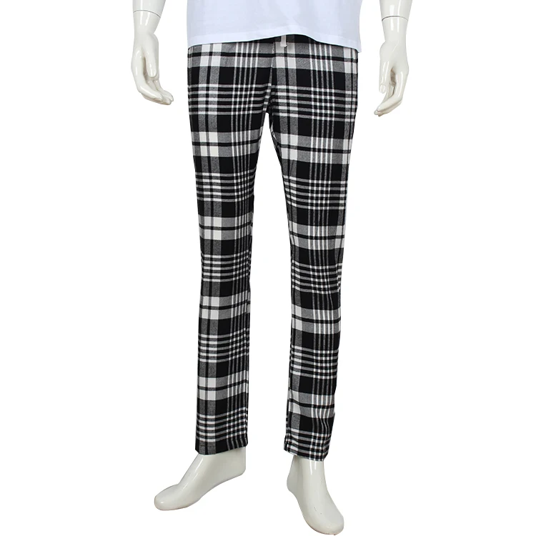 Wholesale 100% Rayon Sleep Bottoms Mens Pyjamas Simple Sleepwear For Male Pants