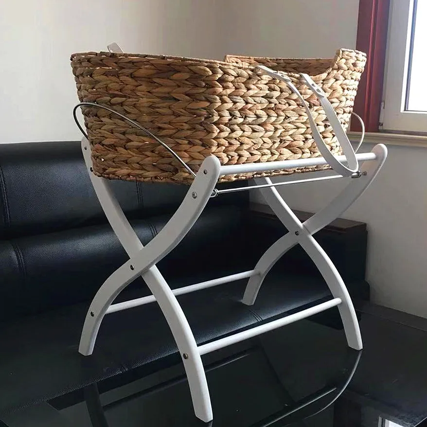 infant moses basket stand baby crib moses stand