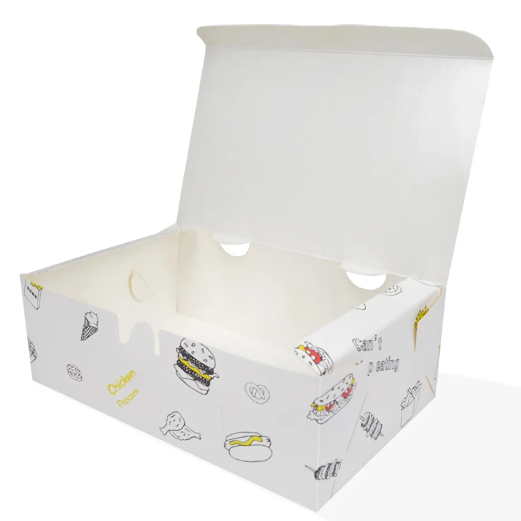 SENCAI High Quality Custom Logo White Food Grade Carton Pie Box Packaging Food Boxes Food Packaging