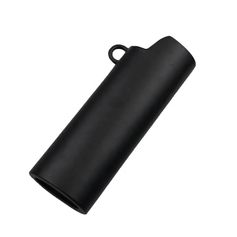 High Quality Custom logo Colorful Matte shiny gold silver black colorful J3 J5 Lighter Case with Necklace chain