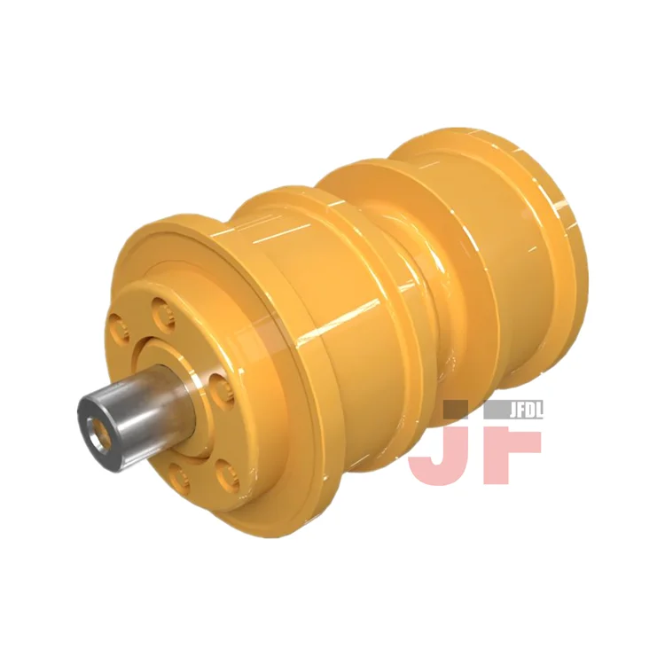 Новый 184-6305 гусеничный однофланцевый ролик для D11R D11T Запчасти трактора Нижний роликовый 1846305