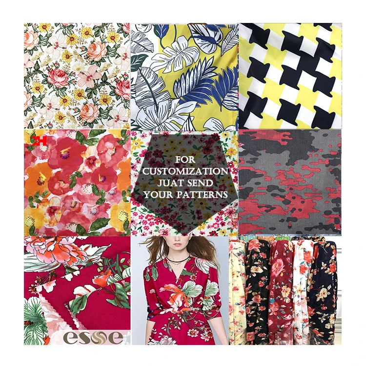 tpu taffeta polyester recycled taffeta fabric printed