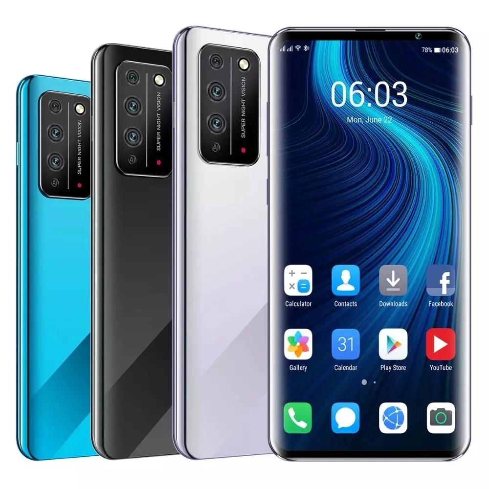 
VBEST X10Pro 6.8inch Smartphone 12GB RAM 512GB ROM Android Cellphone Dual SIM Mobile Phone Cell Smart Phones Free Shipp 