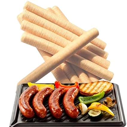 price for caliber 16mm-32mm Artificial Halal Collagen Sausage Casings