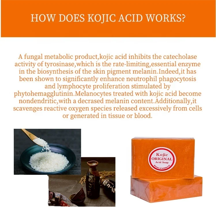 Best sale for Dark Spots & Hyperpigmentation Pure whitening skin Kojic Acid Soap