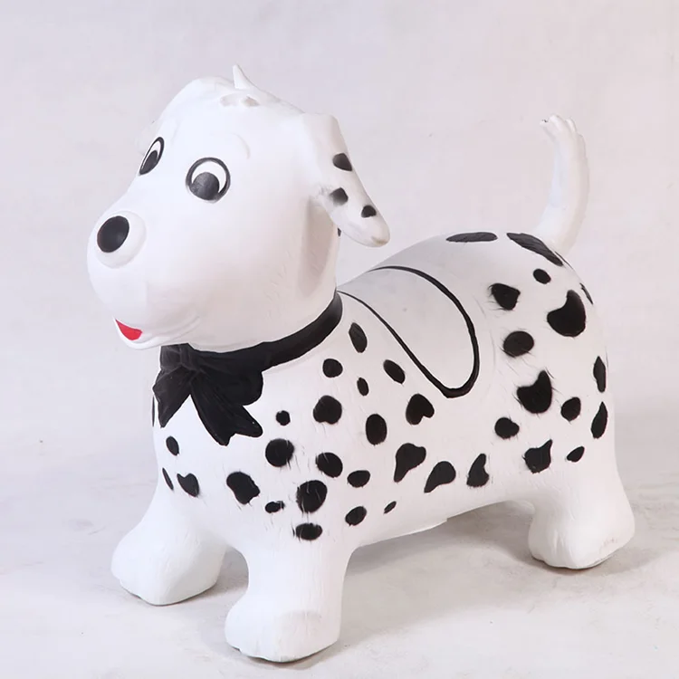 
Wholesale Kids Favorite inflatable PVC Bouncing Dog Hopper Rubber Plastic Animal toys Puppy Dog for jumping play 