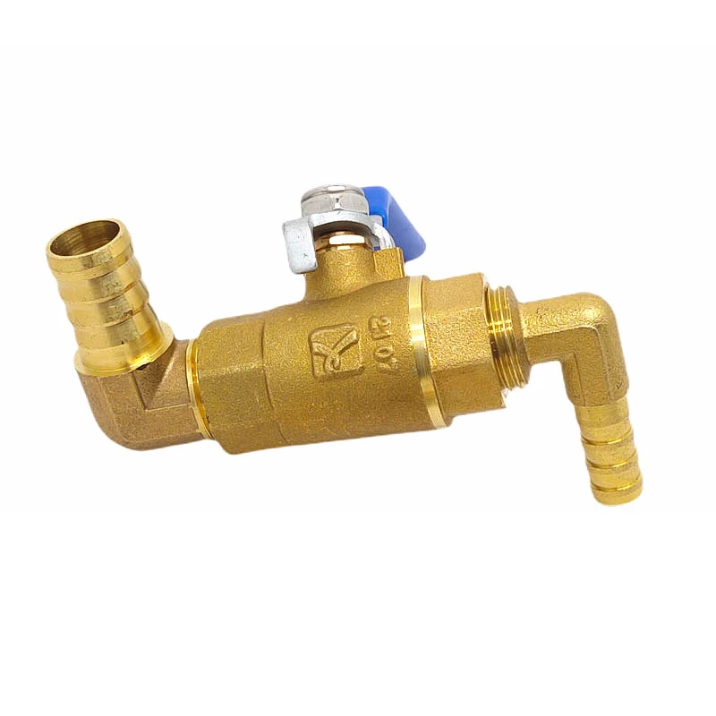 Right angle fittings SAE straight thread brass hose barb 90 elbow to male pipe