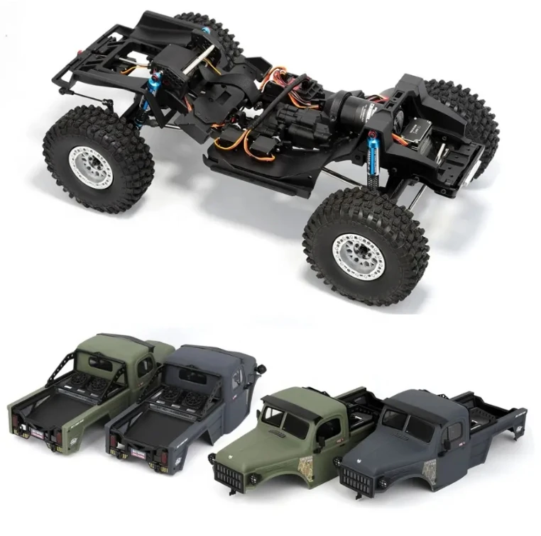 SJY-EX86170PRO Challenger 1/10 RC Simulation Truck Off road Model Vehicle High and Low Speed Remote Control Car