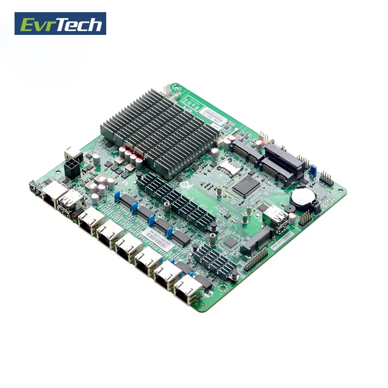 ITX Intel J1900 DDR3 безвентиляторный VGA дисплей 6 RJ45 LAN порт Ethernet Pfsense серверный брандмауэр scheda madre Промышленная материнская плата