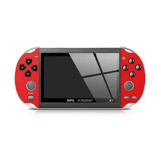 X7 PVP 300 PXP 16 бит портативный игровой плеер 4 3 дюймов HD большой экран 8G X7plus Классическая игра ретро мини MP5
