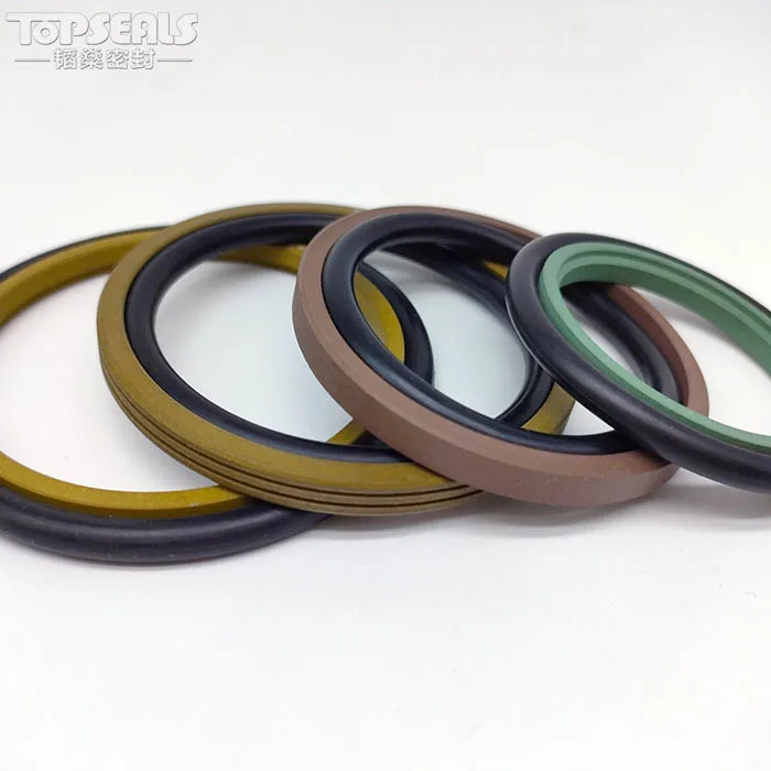 BSJ Type High Pressure Hydraulic Cylinder Buffer Seal Ring PTFE NBR Rubber Plastic PU and FKM for Mechanical Seals