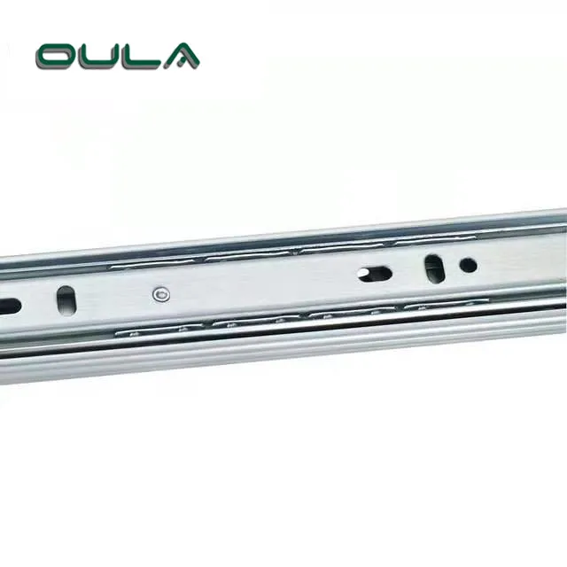 45mm 10 Inches Heavy Duty Ball Bearing Drawer Undermount Hook Slides Rail for Kitchen Cabinets Home Bedroom Furniture Hardware