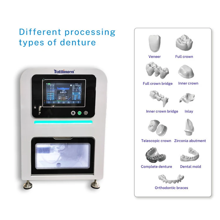 New High Precision High-performance Spindle 5 Axis Dental Milling Machine Dry Laboratory Equipment T10-A