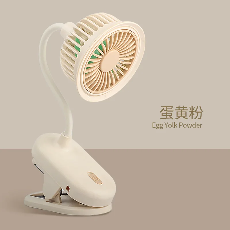 250mah mini desktop fan with softness gooseneck support portable flexibility arm for office student