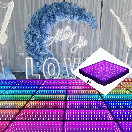 2024 Newest Vogue  Xxx Pohot Video Dance Floor Interactive Video Stage Dance Floor