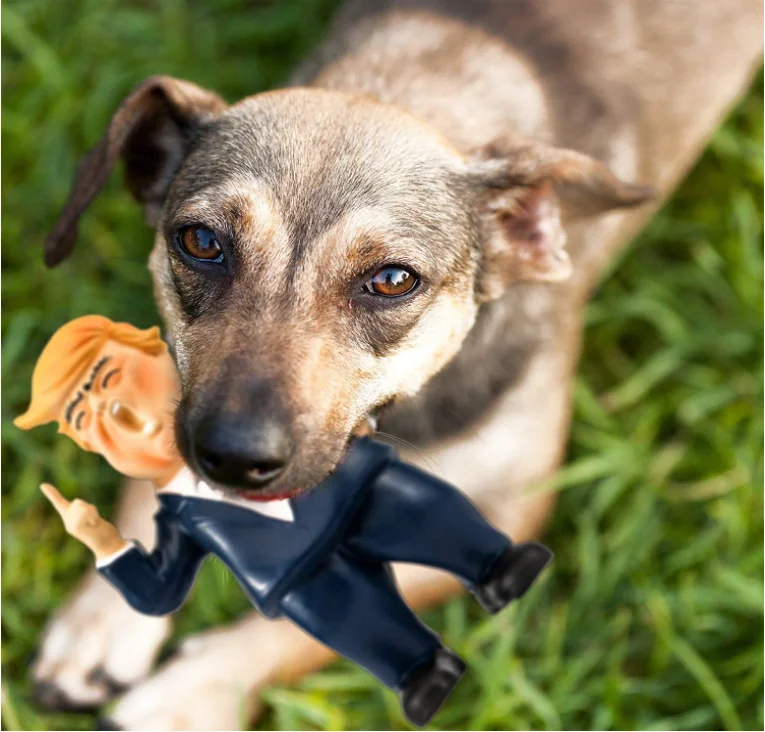 2025 Hot Selling Pet Products Funny Stuffed Soft Rubber Latex  Squeaky Interactive Dog Chew Pet Toy