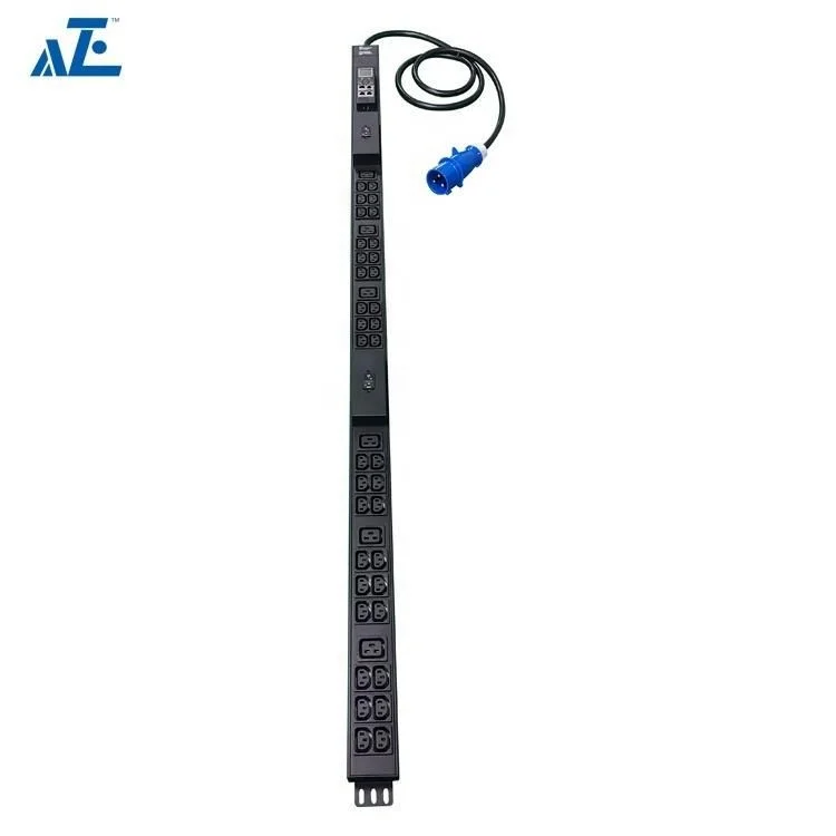 AZE 42U Server Rack enclosure Mesh Door with Casters 45U Cabinet for Audio Visual Applications