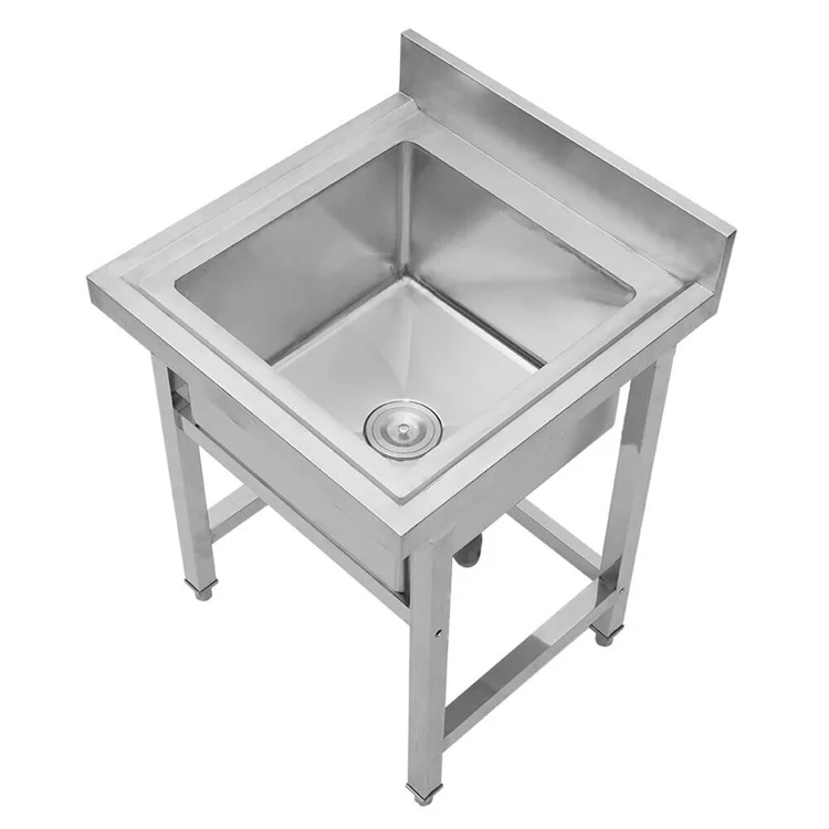 304 stainless steel one tub stainless steel sinks single bowl wash sink