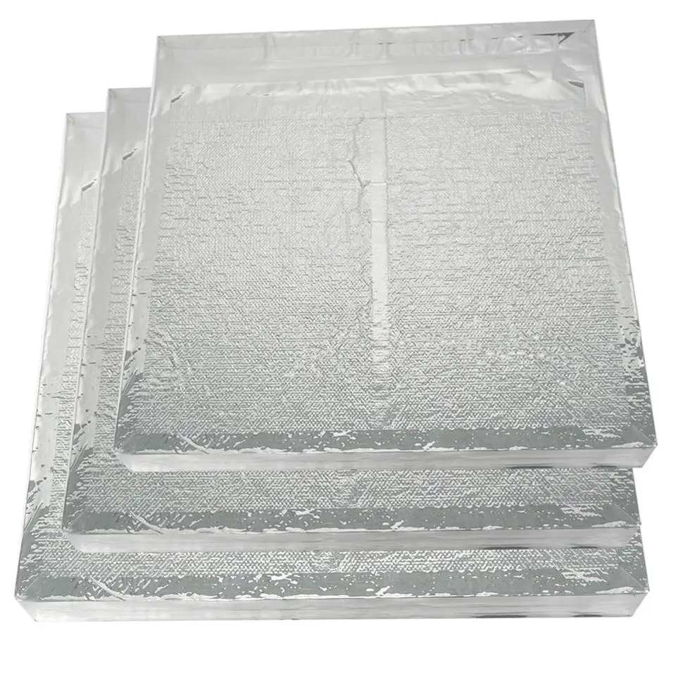 Custom Good Effect Aluminum Roof Rock Wool Insulated Panel Fumed Silica Vacuum Insulated Panel