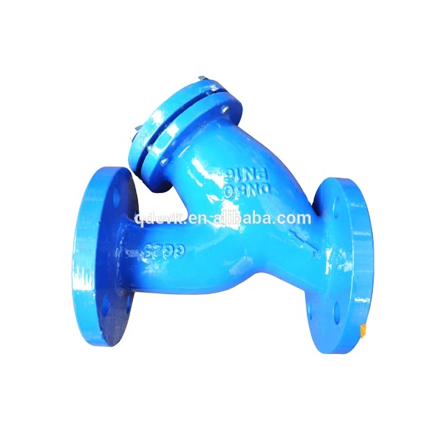 Factory Price Durable Filter Valve Y Straine PN16 Ductile Iron Flange DIN Y Type Strainer For Water Supply