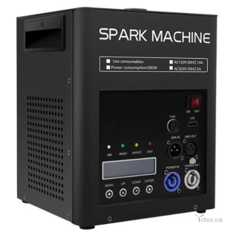 Brand new portable electronic battery remote control 600W wedding stage fireworks machine in stock