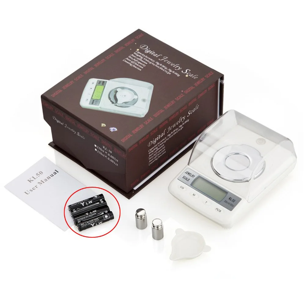 Mini LCD Digital Pocket Jewelry Gold Diamond Scale with weight