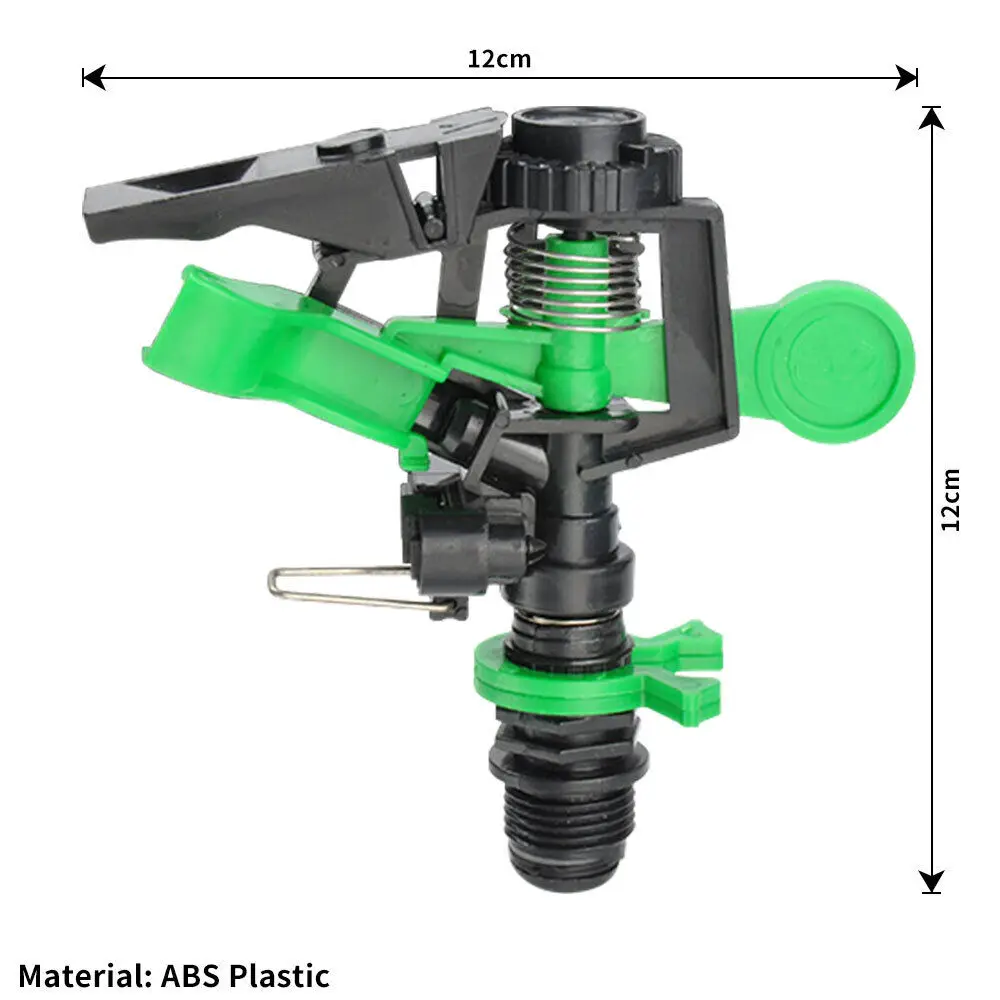 Head Impact Sprinklers Adjustable Outdoor Installation Irrigation System DM
