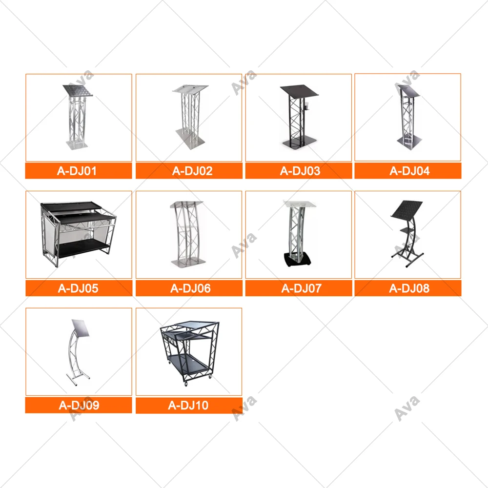 Aluminum dj truss table chair