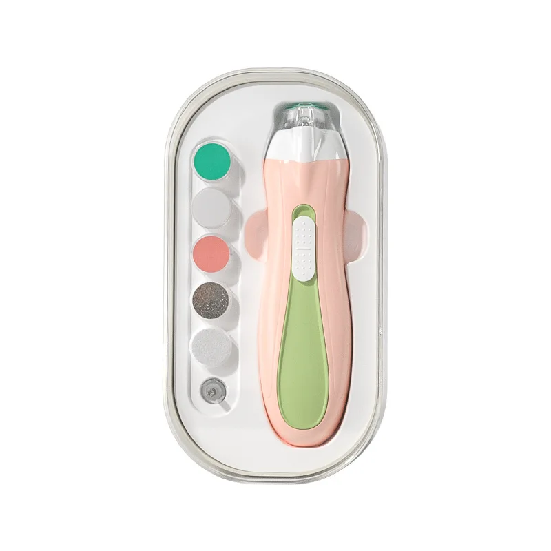 Latest Style wholesale 6 In 1 Electric Baby Adult Nail Trimmer Pedicure & Manicure Baby Nail File