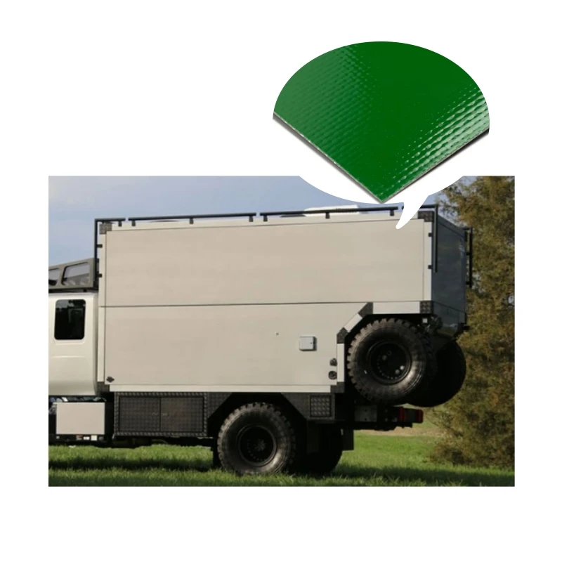 Waterproof Fiberglass 4x8 Gel Coat FRP Flat Panel For Rv Ceiling And Cargo