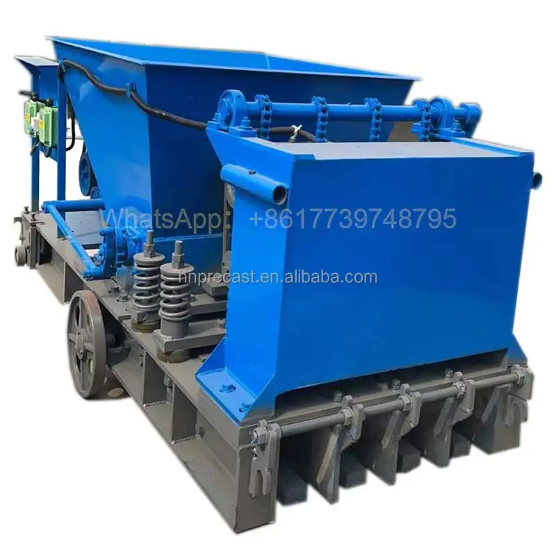 Precast Concrete H columns Machine for making concrete boundary wall