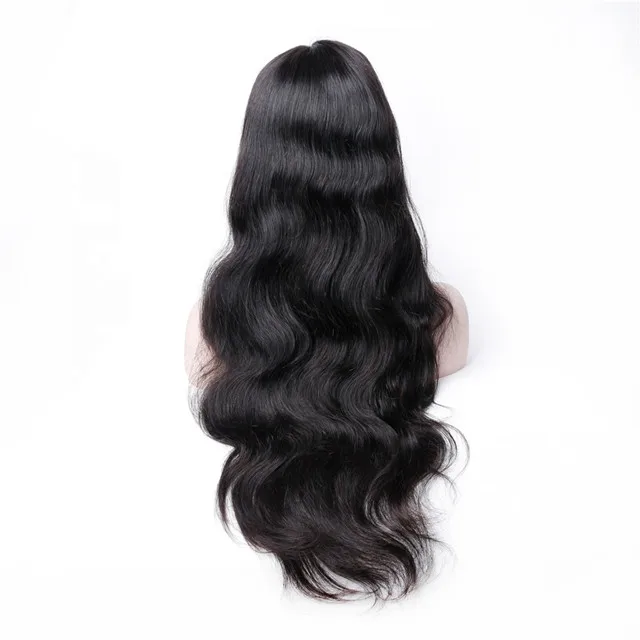 Wholesale hot sale new style transparent lace front wig virgin cuticle aligned Brazilian human hair lace frontal wig